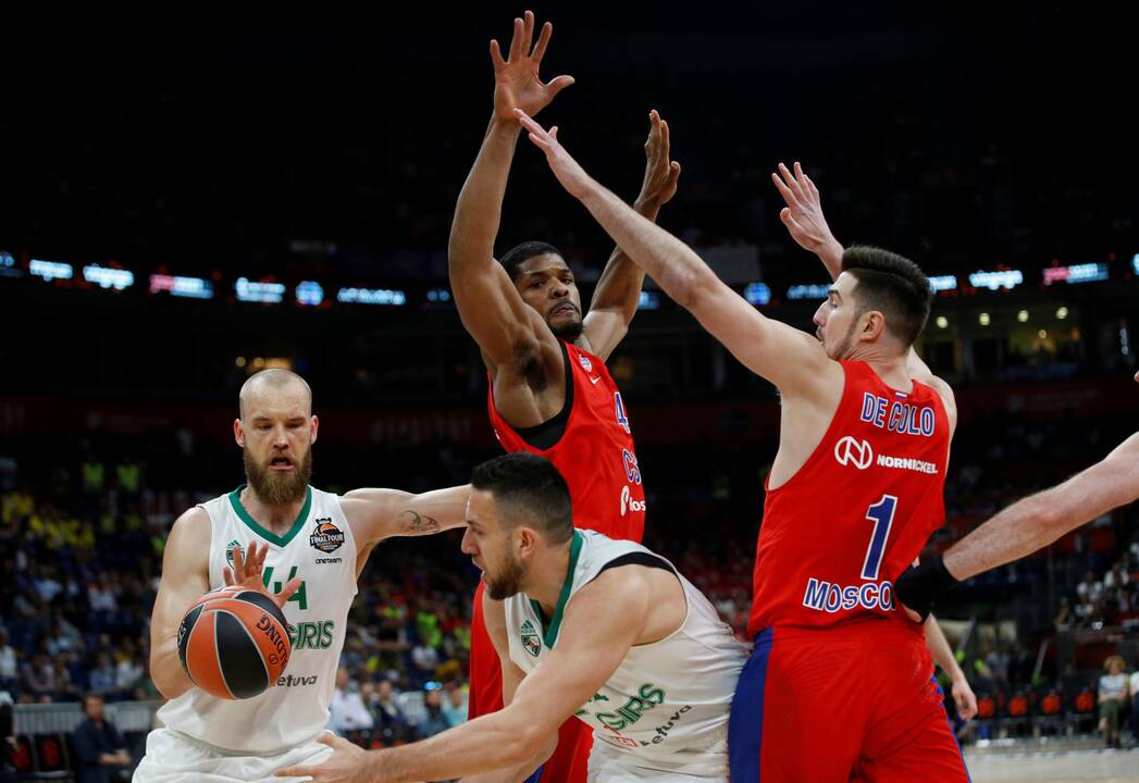 Eurolyga: „Žalgiris“ - CSKA 79:77