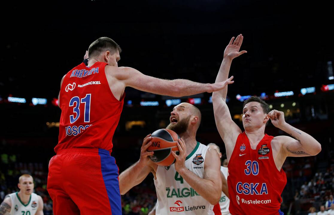 Eurolyga: „Žalgiris“ - CSKA 79:77