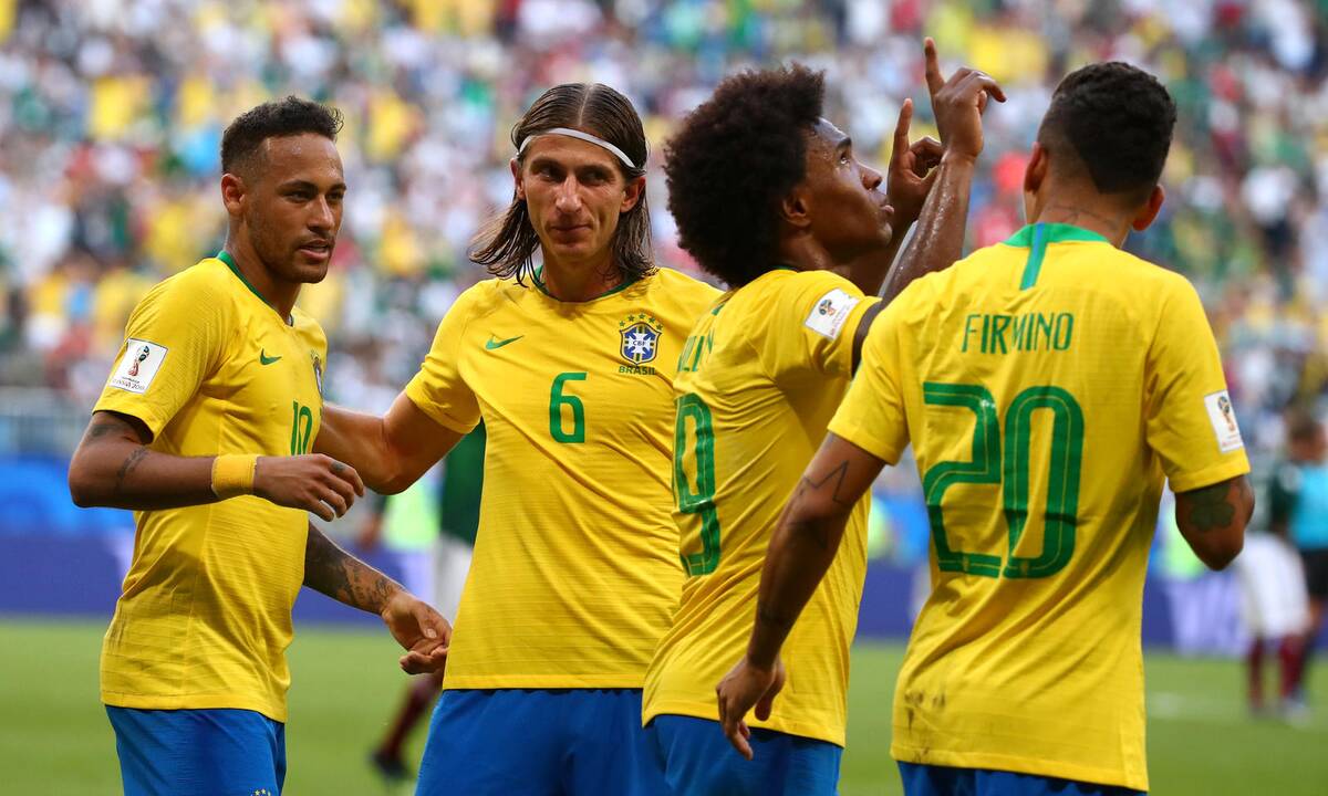 Pasaulio futbolo čempionato aštuntfinalis: Brazilija – Meksika