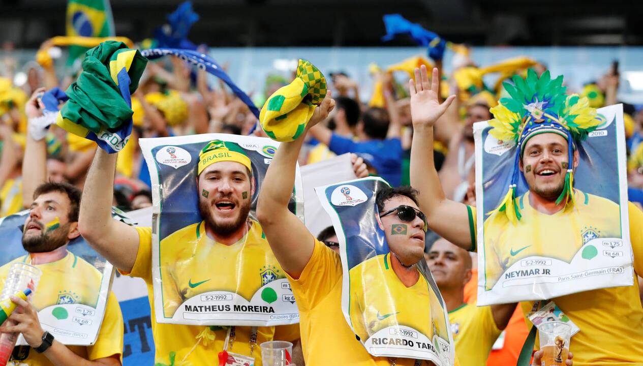 Pasaulio futbolo čempionato aštuntfinalis: Brazilija – Meksika