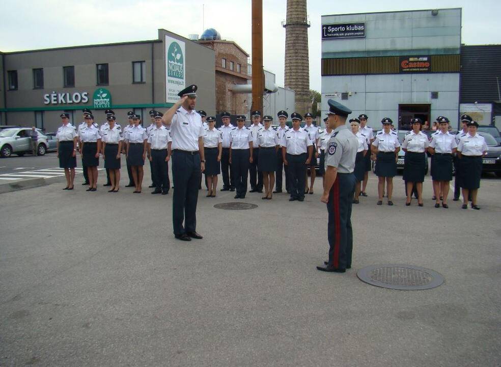 Atidarytas naujas Santakos policijos komisariato pastatas