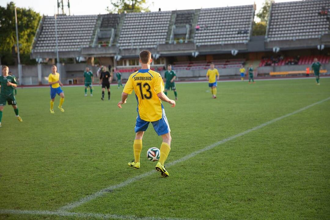 Kauno "Spyrio" futbolo klubui nepavyko tapti vienvaldžiu lyderiu