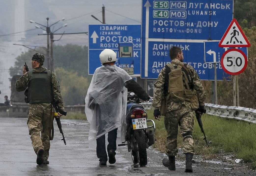 Ukrainos separatistai: mes norime nepriklausomybės