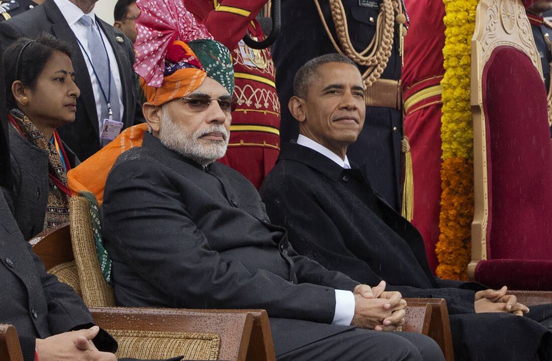 Narendra Modi ir Barackas Obama