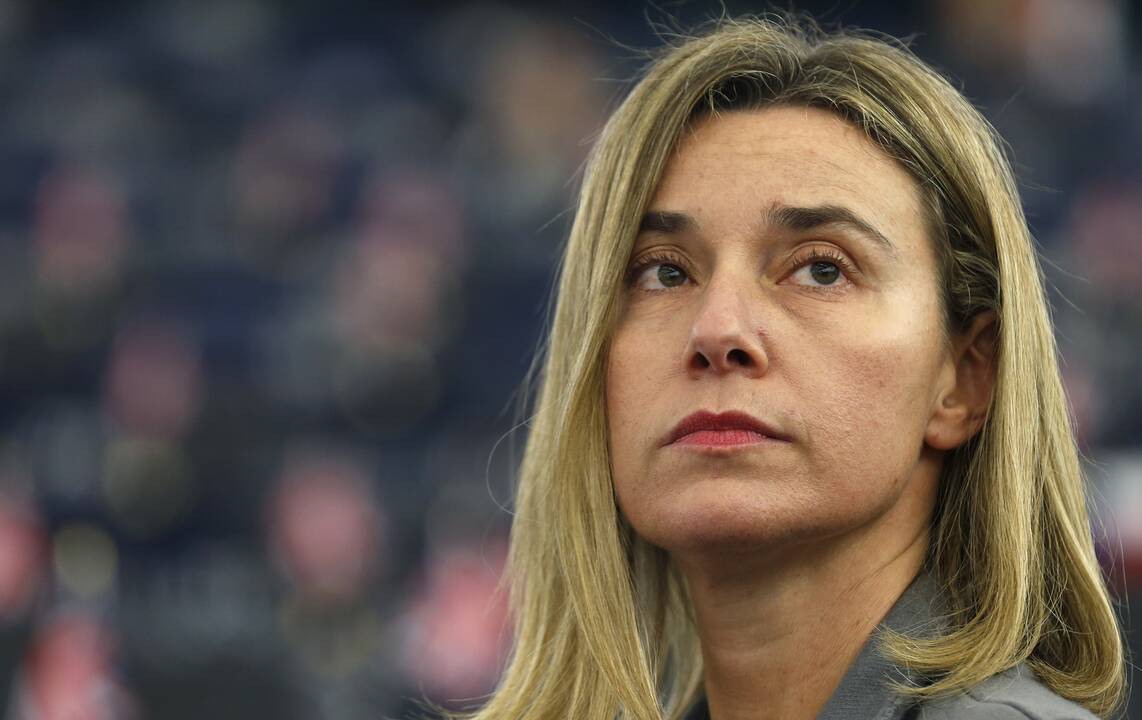 F. Mogherini: derybose dėl Ukrainos turime ir istorinę atsakomybę