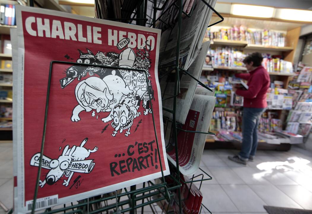 Žurnalui „Charlie Hebdo“ – PEN apdovanojimas