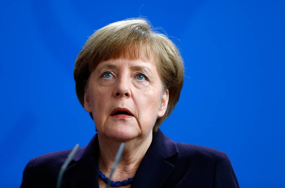 A. Merkel: dar per anksti atšaukti sankcijas Rusijai