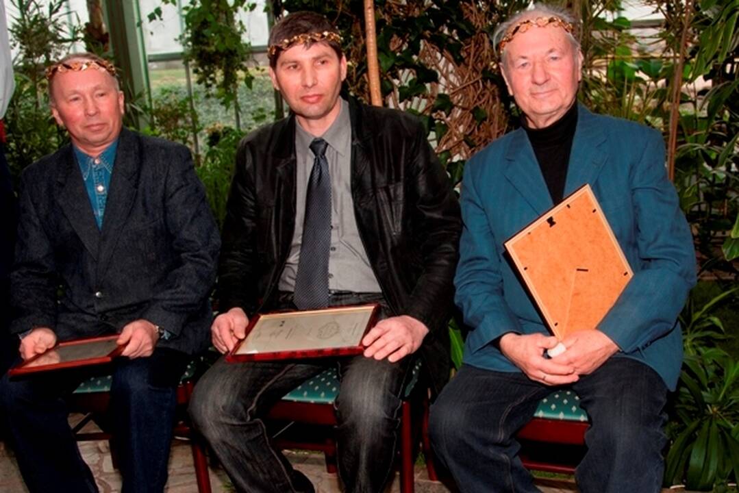 Iš kairės: S. Kaminas, V.Mikuckis, P. Dužinskas