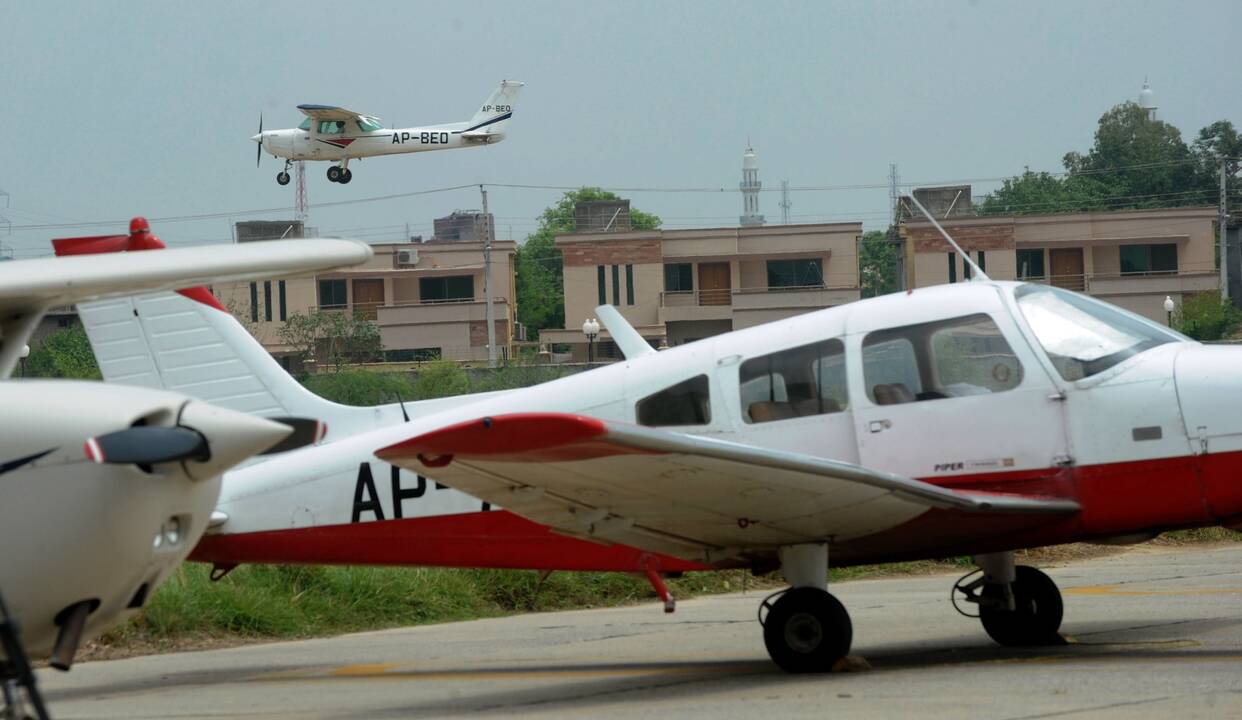 Nedidukė "Cessna" pažeidė Rusijos sieną virš Gdansko įlankos, nurodo Gynybos ministerija