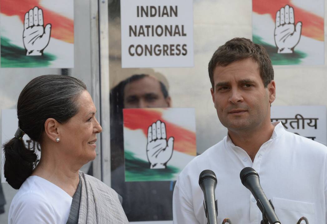 Sonia ir Rahulas Gandhi