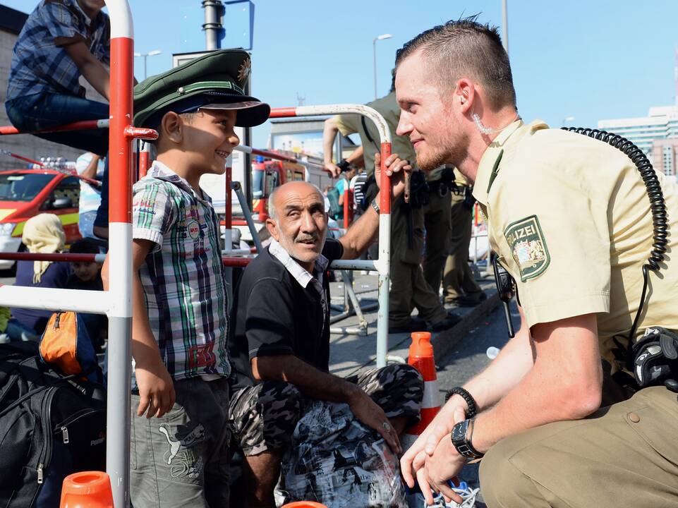 Vokietijoje per valandą užregistruojama apie 100 migrantų