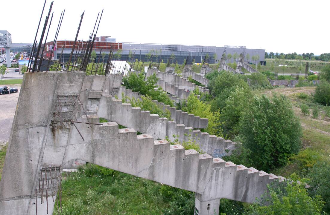 Vietoj nebaigto statyti stadiono Šeškinėje – 100 mln. eurų vertės projektas