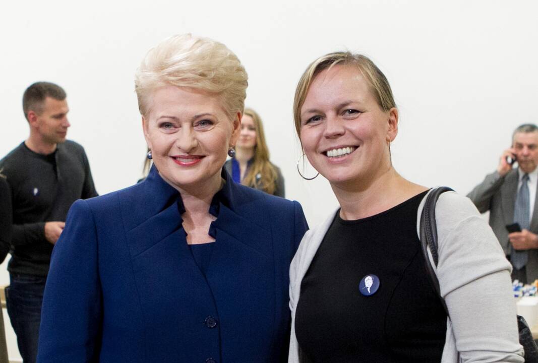 Dalia Grybauskaitė ir Milda Dargužaitė