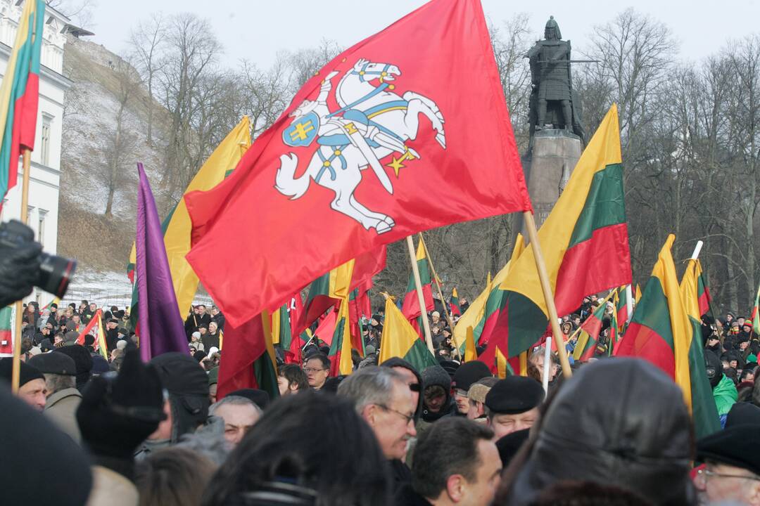 Kovo 11-ąją Vilniuje žygiuos ir tautininkai, ir jaunieji konservatoriai