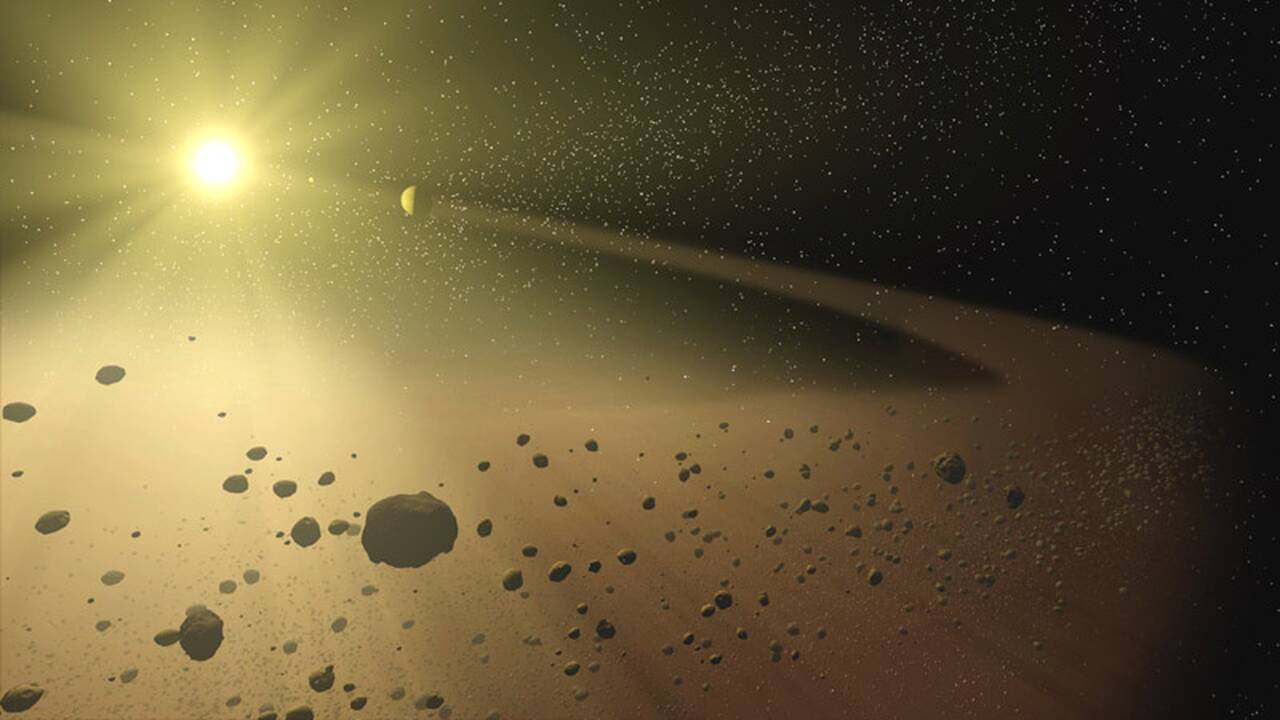 Asteroidų žiede atrastas kometų kapinynas