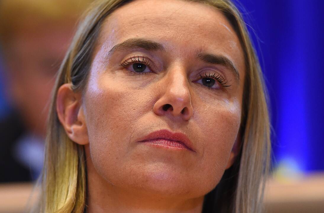 F. Mogherini siūlo „meduolį“ Rusijai