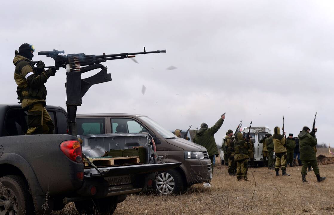 Ukrainos separatistai žada tęsti kautynes dėl Debalcevės