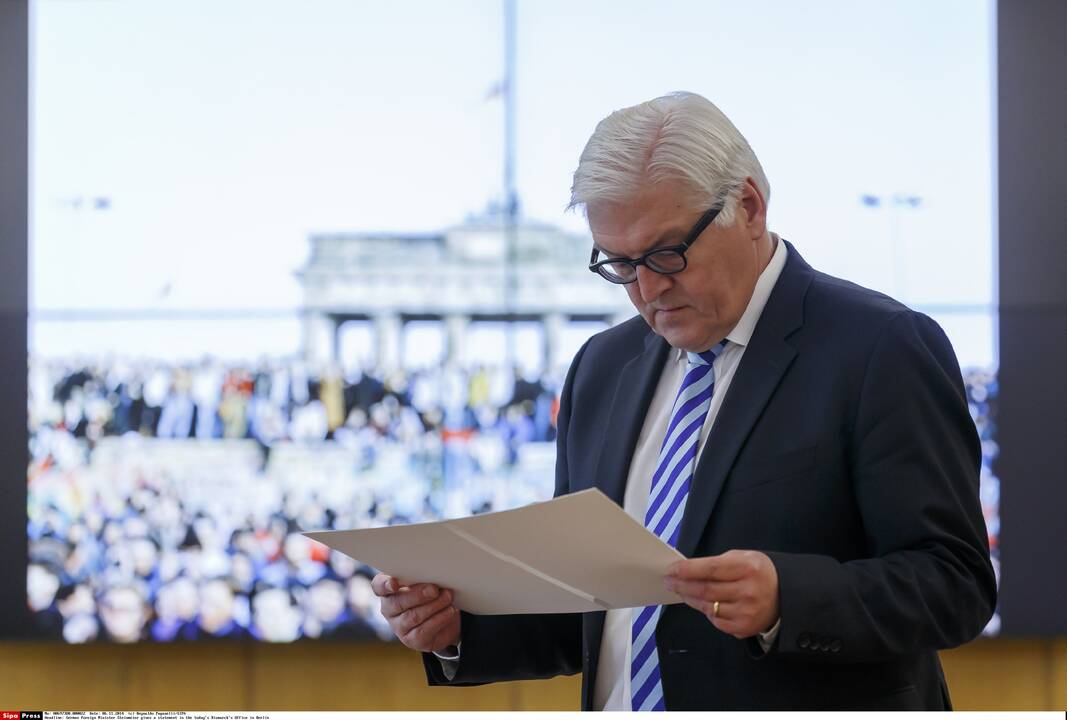 Vokietija: karinėmis priemonėmis konfliktas Ukrainoje neišsprendžiamas