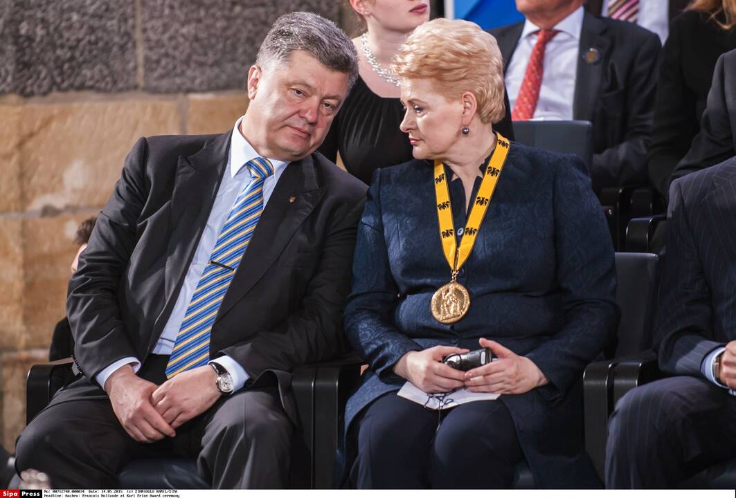 Petro Porošenka ir Dalia Grybauskaitė