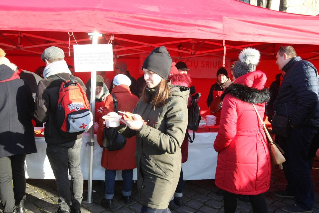 Akcija „Maltiečių sriuba“ Klaipėdoje