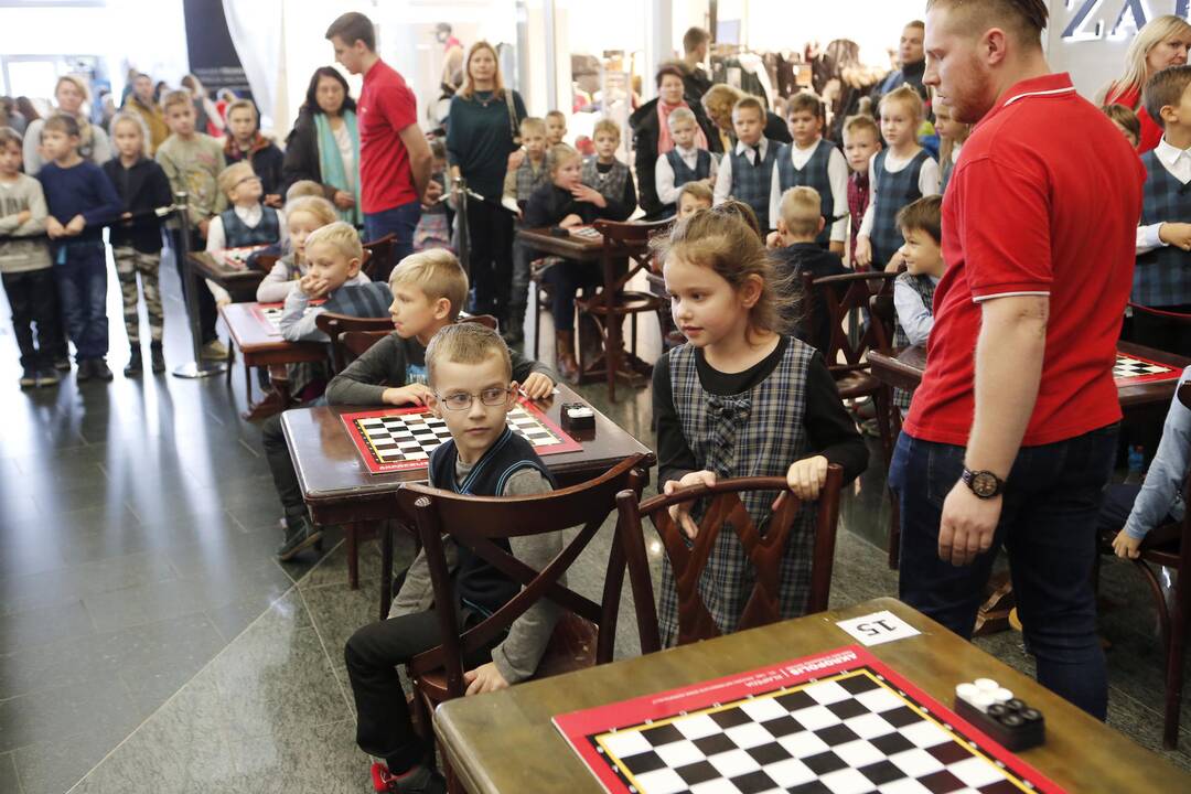 Šaškių turnyras mero taurei laimėti