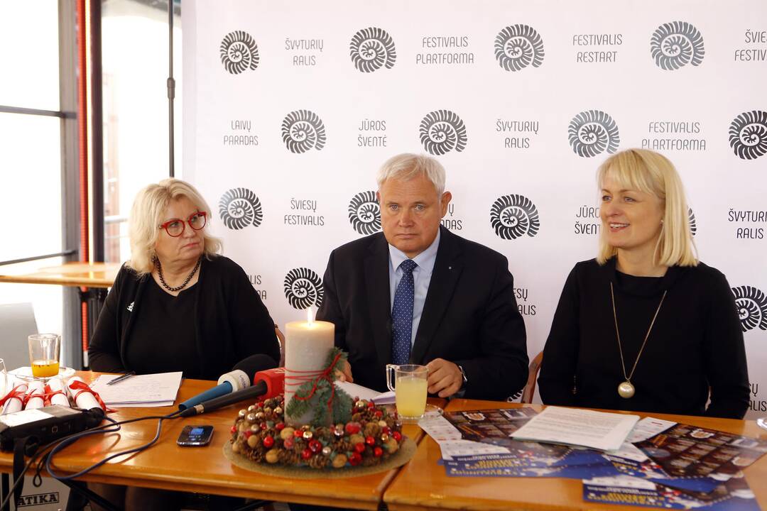 "Stebuklingos Kalėdos Klaipėdoje 2018" spaudos konferencija
