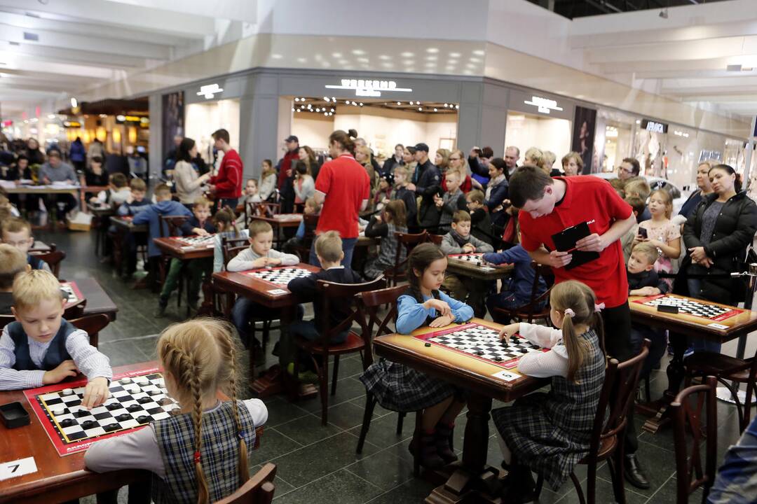 Šaškių turnyras mero taurei laimėti