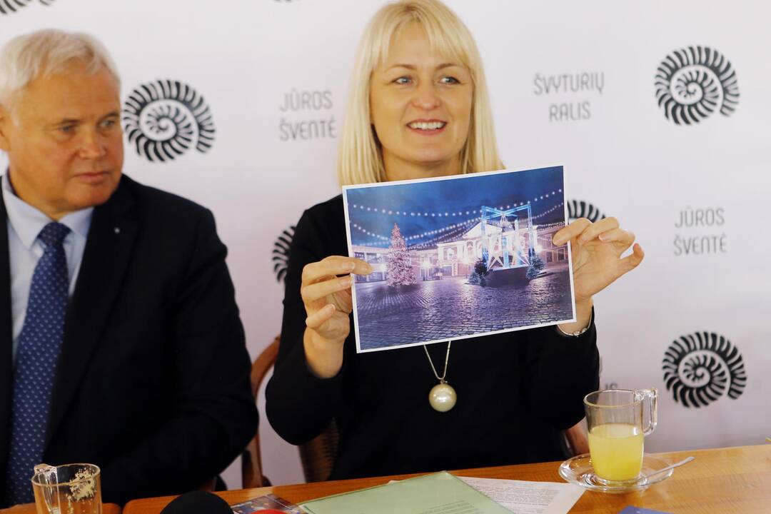 "Stebuklingos Kalėdos Klaipėdoje 2018" spaudos konferencija