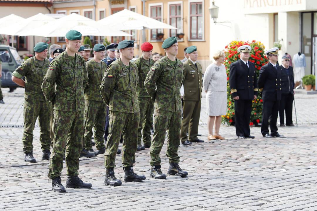 Dragūnų bataliono jubiliejaus iškilmes