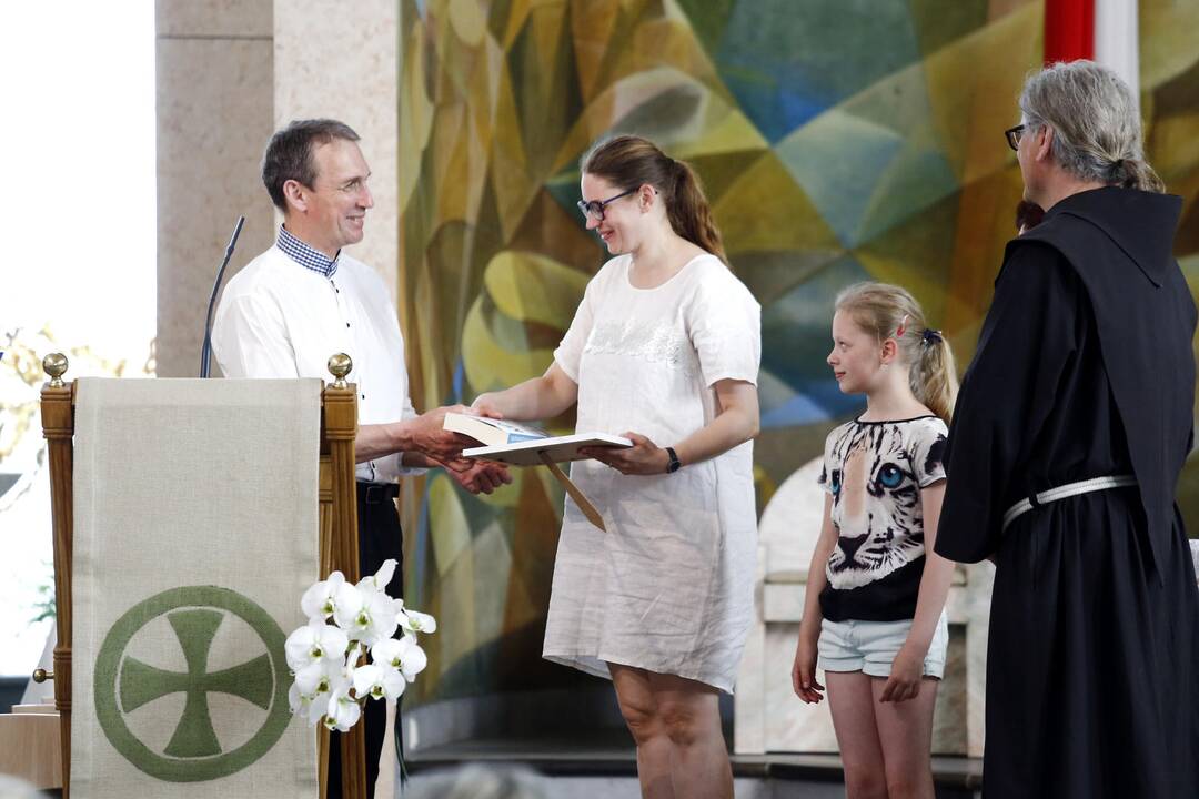 Vilties bėgimo spaudos konferencija