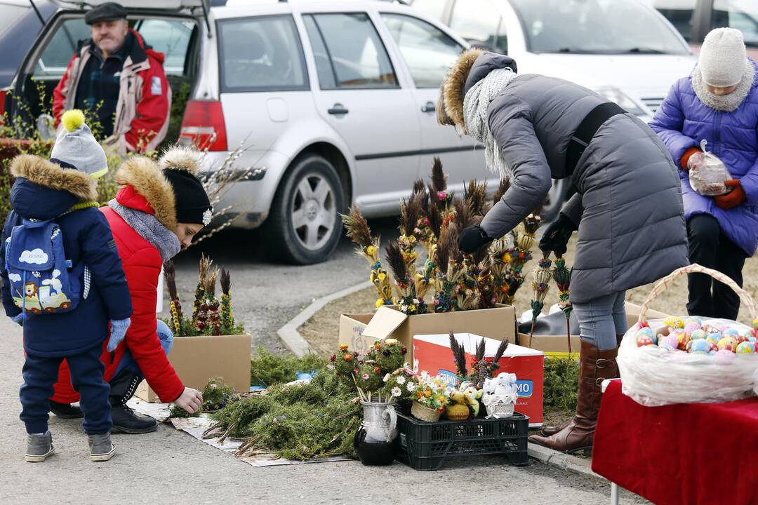 Verbų sekmadienis Juozapo darbininko bažnyčioje