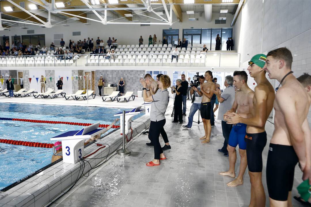 Atidarytas Klaipėdos baseinas