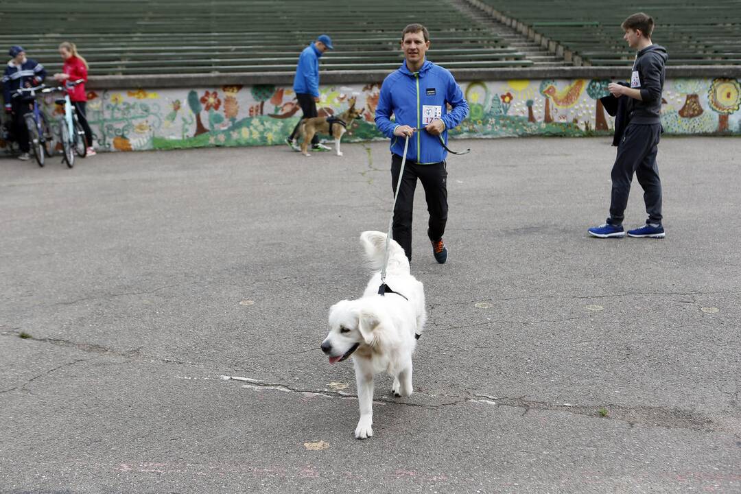 „Linksmųjų pėdučių“ bėgimas 2018