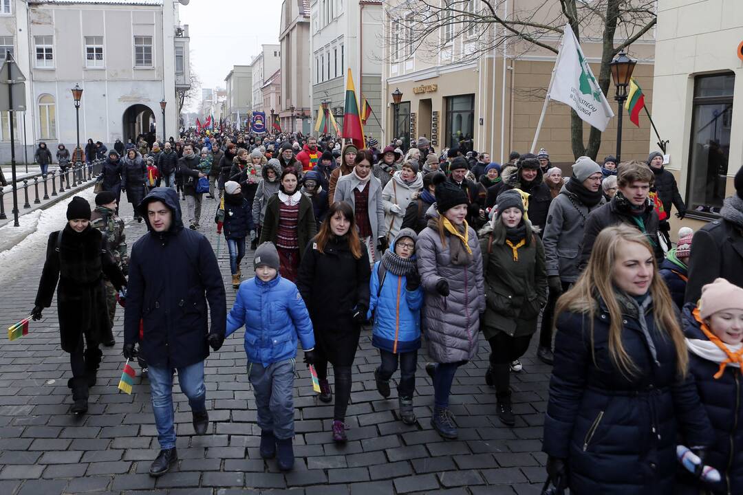 Vasario 16-osios minėjimas Klaipėdoje