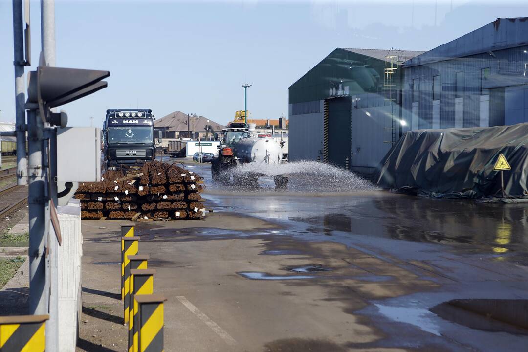 Klasco: dulkių audros bus suvaldytos