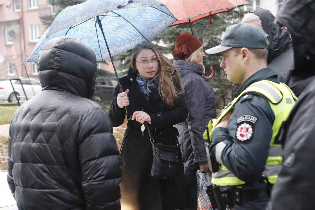 Gyventojai pasipyktino dėl kieme atliekamų darbų