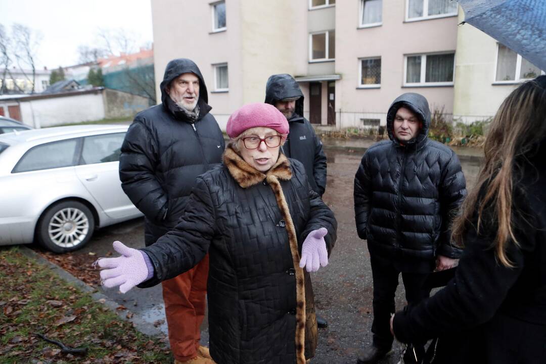 Gyventojai pasipyktino dėl kieme atliekamų darbų