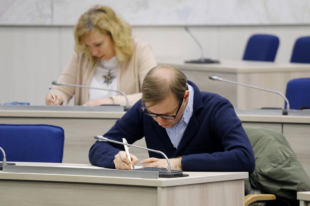 Nacionalinis diktantas Klaipėdoje 2019