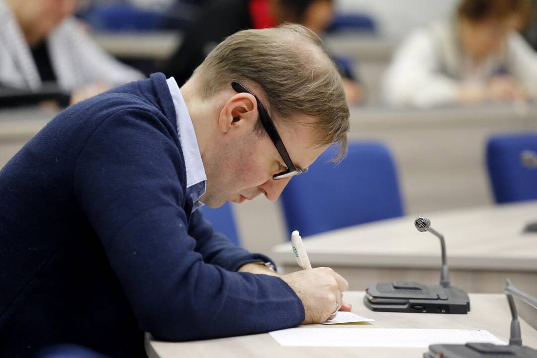 Nacionalinis diktantas Klaipėdoje 2019