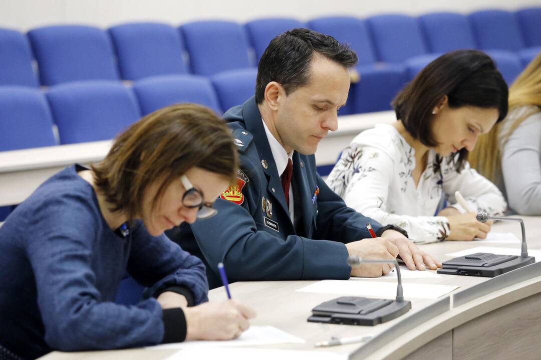 Nacionalinis diktantas Klaipėdoje 2019