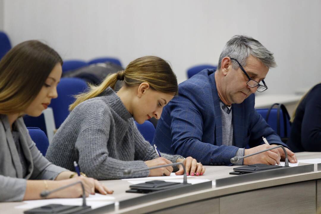 Nacionalinis diktantas Klaipėdoje 2019