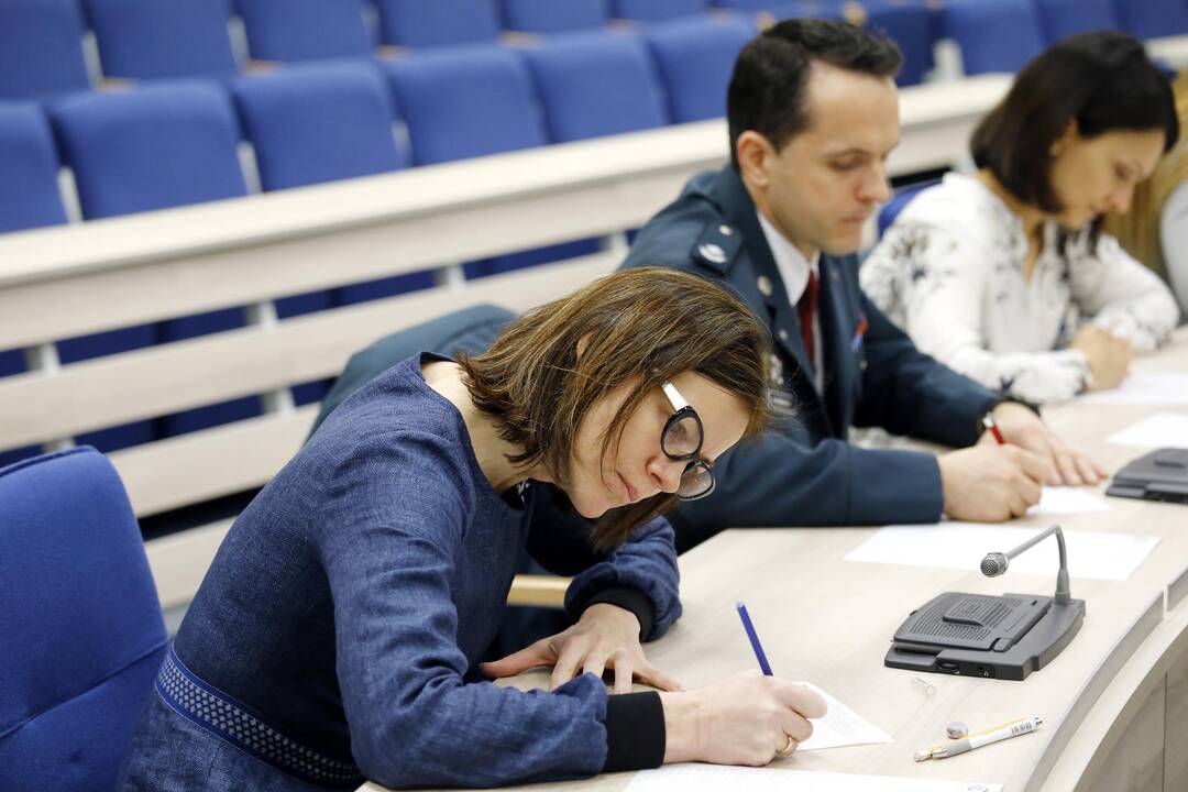 Nacionalinis diktantas Klaipėdoje 2019
