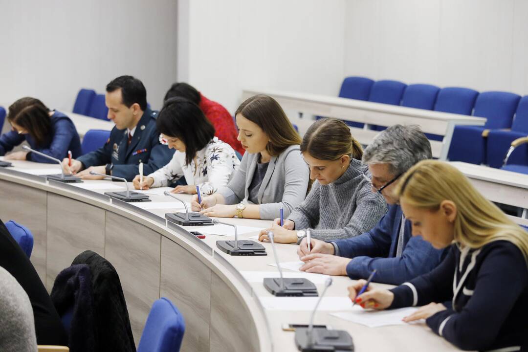 Nacionalinis diktantas Klaipėdoje 2019