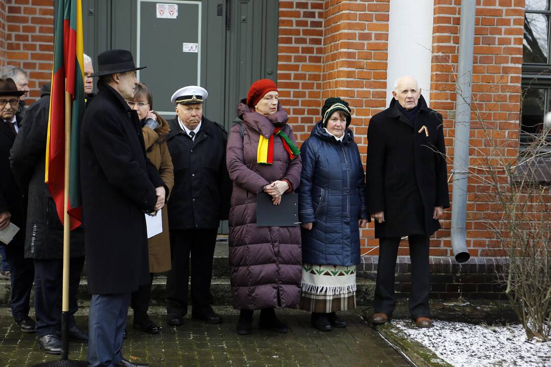 Atidengta atminimo lenta A.Ramanauskui-Vanagui