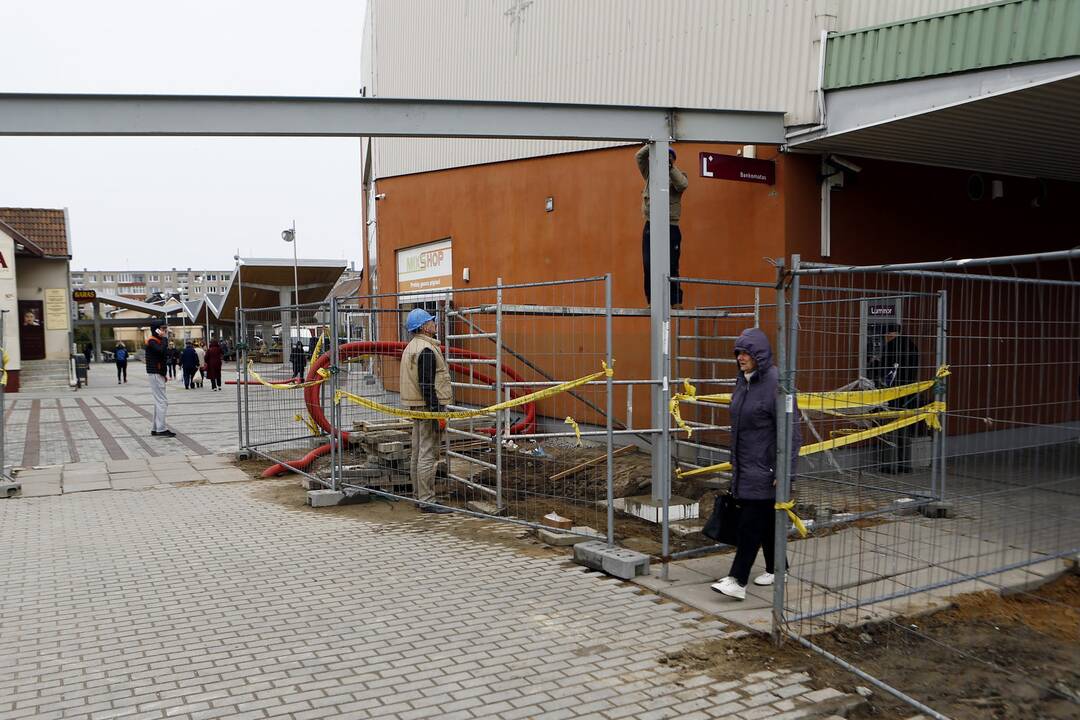 Meras apžiūrėjo Naująjį turgų