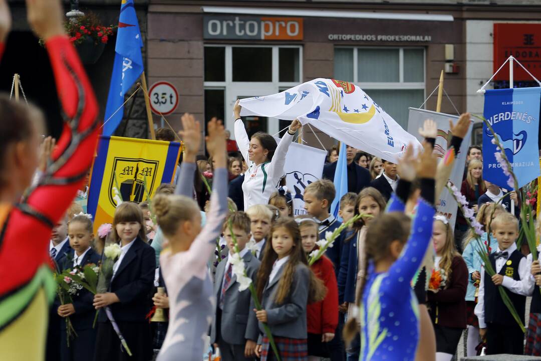 Klaipėda pasitinka mokslo metus