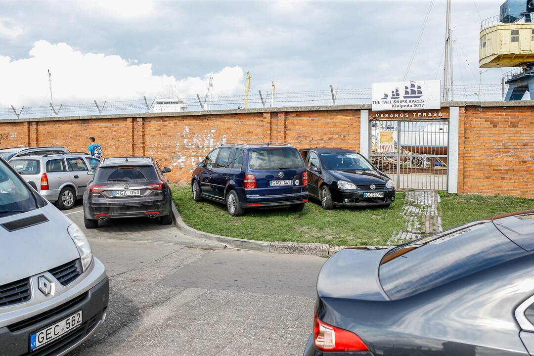 Avarija Danės gatvėje