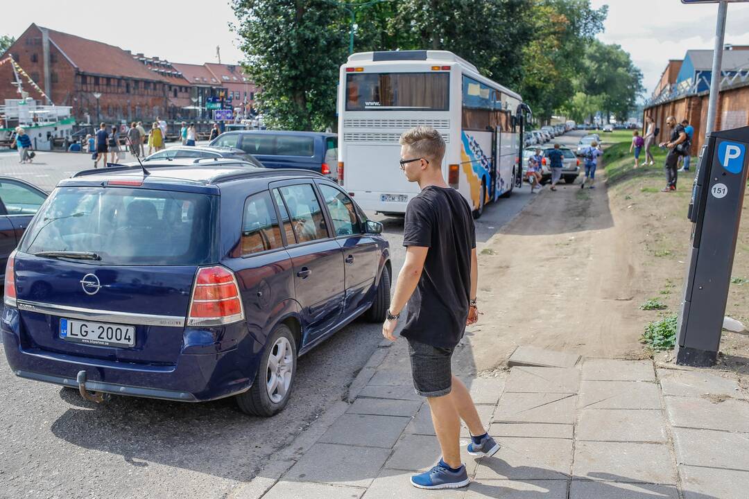 Avarija Danės gatvėje