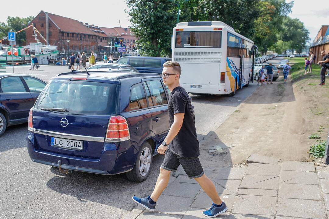 Avarija Danės gatvėje