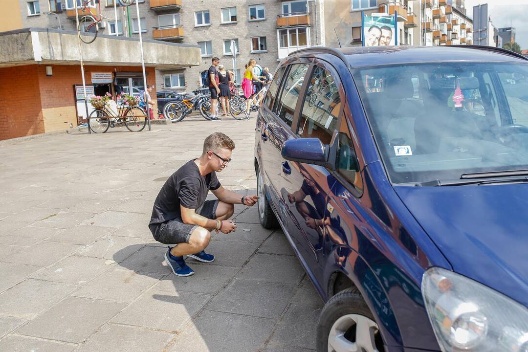Avarija Danės gatvėje